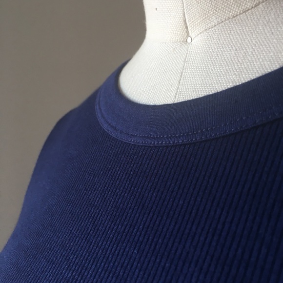 🇺🇸 ENZA COSTA SILK RIB CREW LONG SLEEVE TOP - Picture 5 of 7